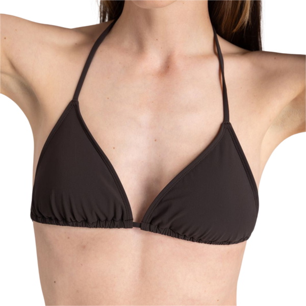 2025 Wallien Womens Bikini Top Triangle 102044002 - Coffee